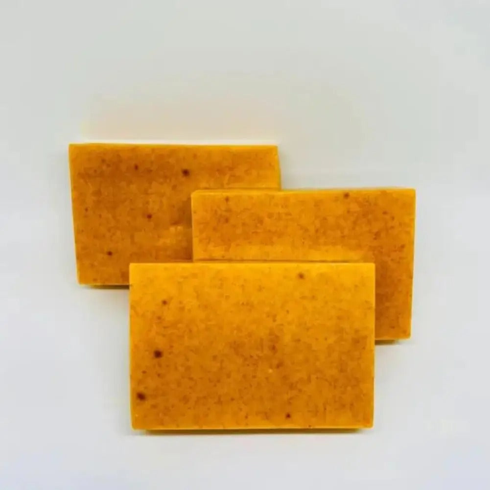 Lemon Turmeric & Kojic Acid Soap Bar, Face & Body Wash.